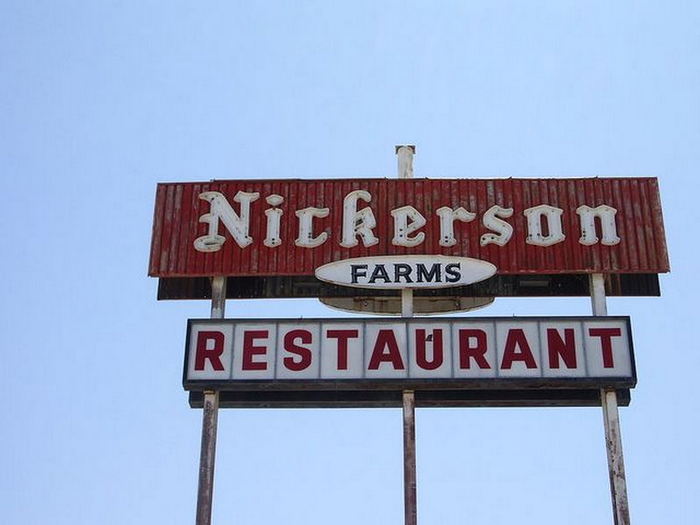 Nickerson Farms - Typical Nickerson Sign Similar To Marshall Version